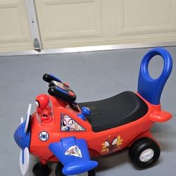 Marvel Lights ‘N’ Sounds Spidey Activity Plane Ride on Toy (12 to 36 Months)