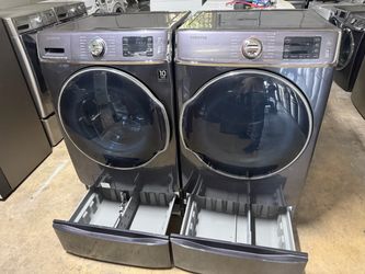 Samsung washer and dryer jumbo electric