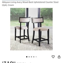 4 counter stools new in box
