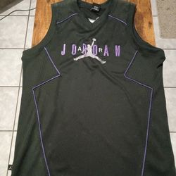 Air Jordan Vintage Sleeveless Basketball Jersey Shirt Size Medium