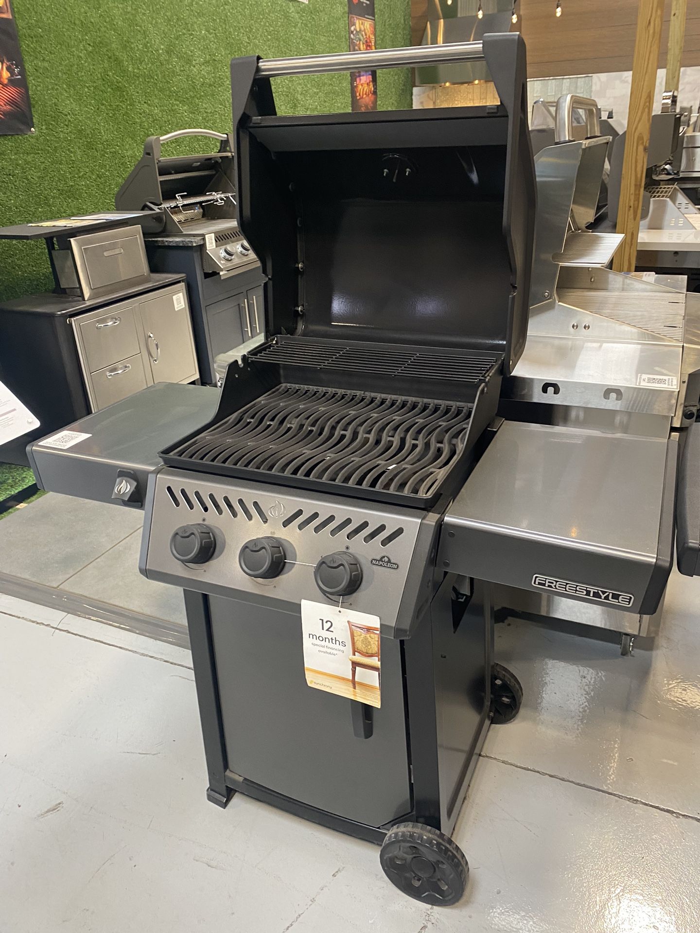 Graphite Grey Gas Grill