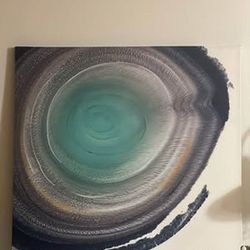 40”x40”  "Mineral Tree" by Albert Koetsier Canvas Print Wall Art