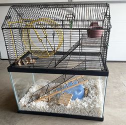 Hamster cage!