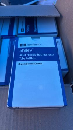 Covidien Shiley Adult Flexible Tracheostomy Tube Cuffless $40