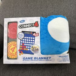 Connect 4 Game Blanket 