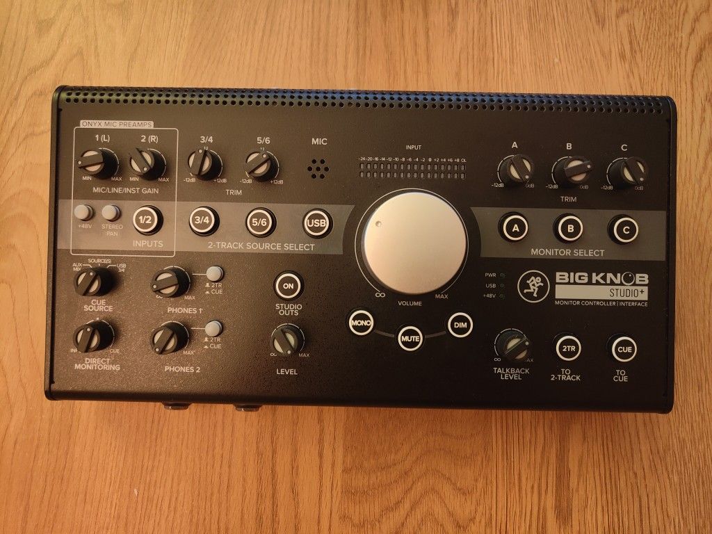 Mackie Big Knob Studio Plus+ Professional Monitor Controller !!!