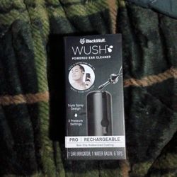 Black Wolf  WUSH 💦 Powered Ear Cleaner 