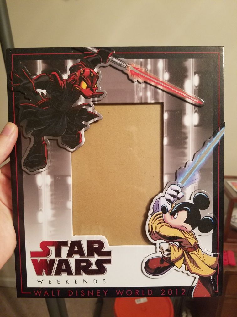 2012 Disney Star Wars Weekend Limited Edition 4 x 6 Photo Frame