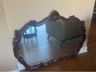 Vintage Italian Ornate Wall Mirror