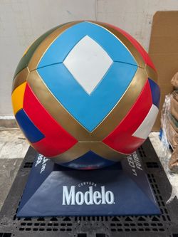 Modelo 2026 World Cup Promo Display Ball - Jon-Paul Wheatley Art Piece