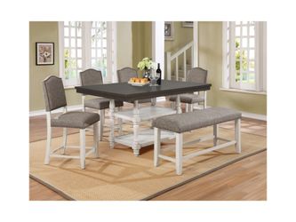 5-PC Dining set 54" x 54" w/18" leaf