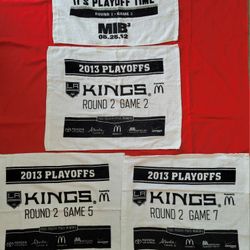 LA KINGS Towel Lot All 4 For $10.00