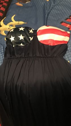 4th is July long dress size large