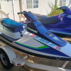 Kawasaki Jet Ski Running And Have The Pink Slip. Xlnt Construction 895$