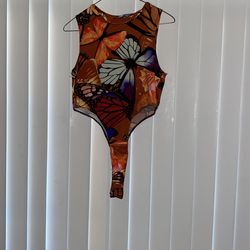 Love J, Romper, Multi Colored, Large 