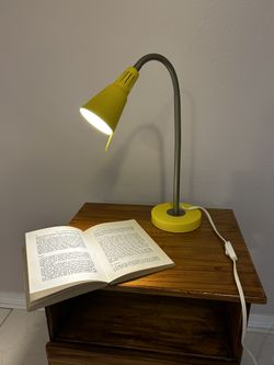 Yellow Flexible Gooseneck Table Lamp