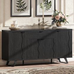 63" Sideboard Buffet Cabinet