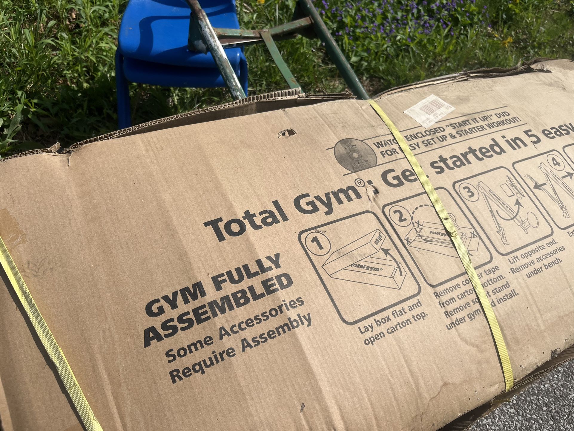 Work Out Time ⏰ Total Weight Gym Still In Box Never Used