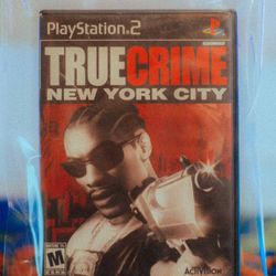 PS2 - TrueCrime New York City (CIB)