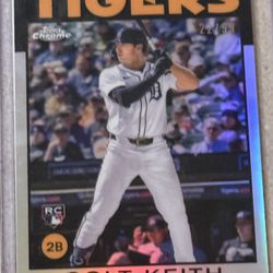 2024 Topps Chrome COLT KEITH 22/99 Rookie Lids Mitchell & Ness