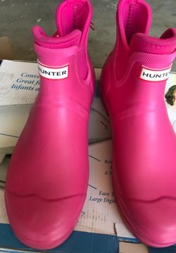 Hunter rain boots