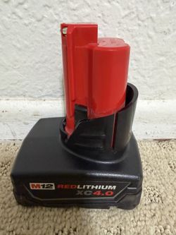 MILWAUKEE M12 4.0 BATTERY 
