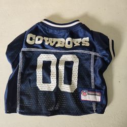 Dallas Cowboys  Small Pet Jersey  .