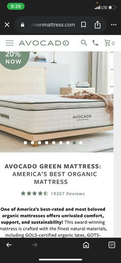 Brand New Queen Avocado Green Mattress 