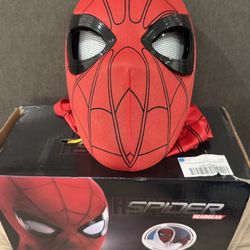 SPIDER-MAN Marvel Expressive Mask, Interactive Roleplay Headgear 