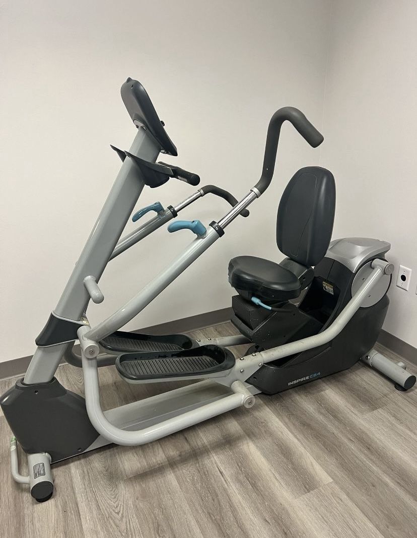 Inspire CS4 Recumbent elliptical machine