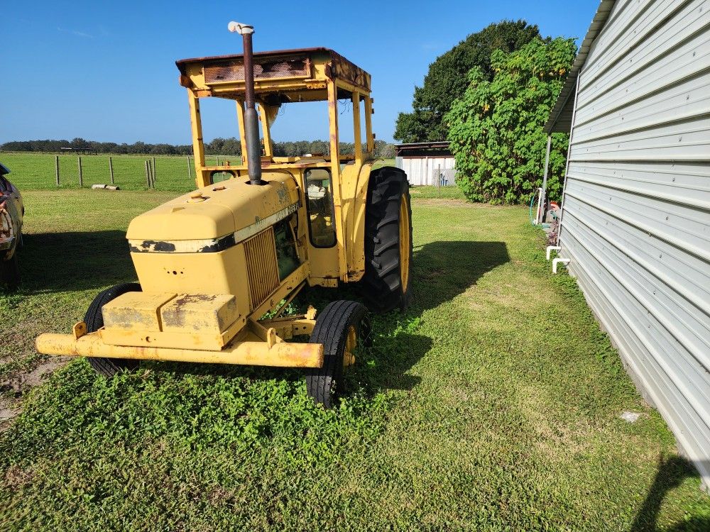 John Deere 2640 Tractor With Mower Deck