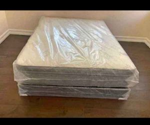 New Queen Size Mattress Regular with Box springs Set COLCHONES Nuevos 