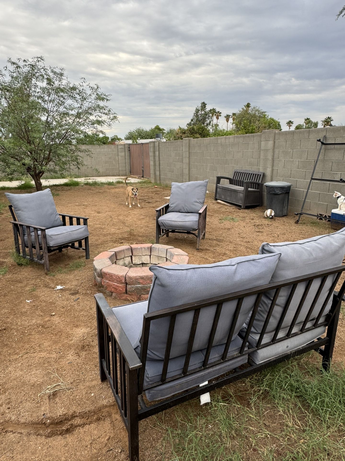 Patio Furniture Set 3pcs