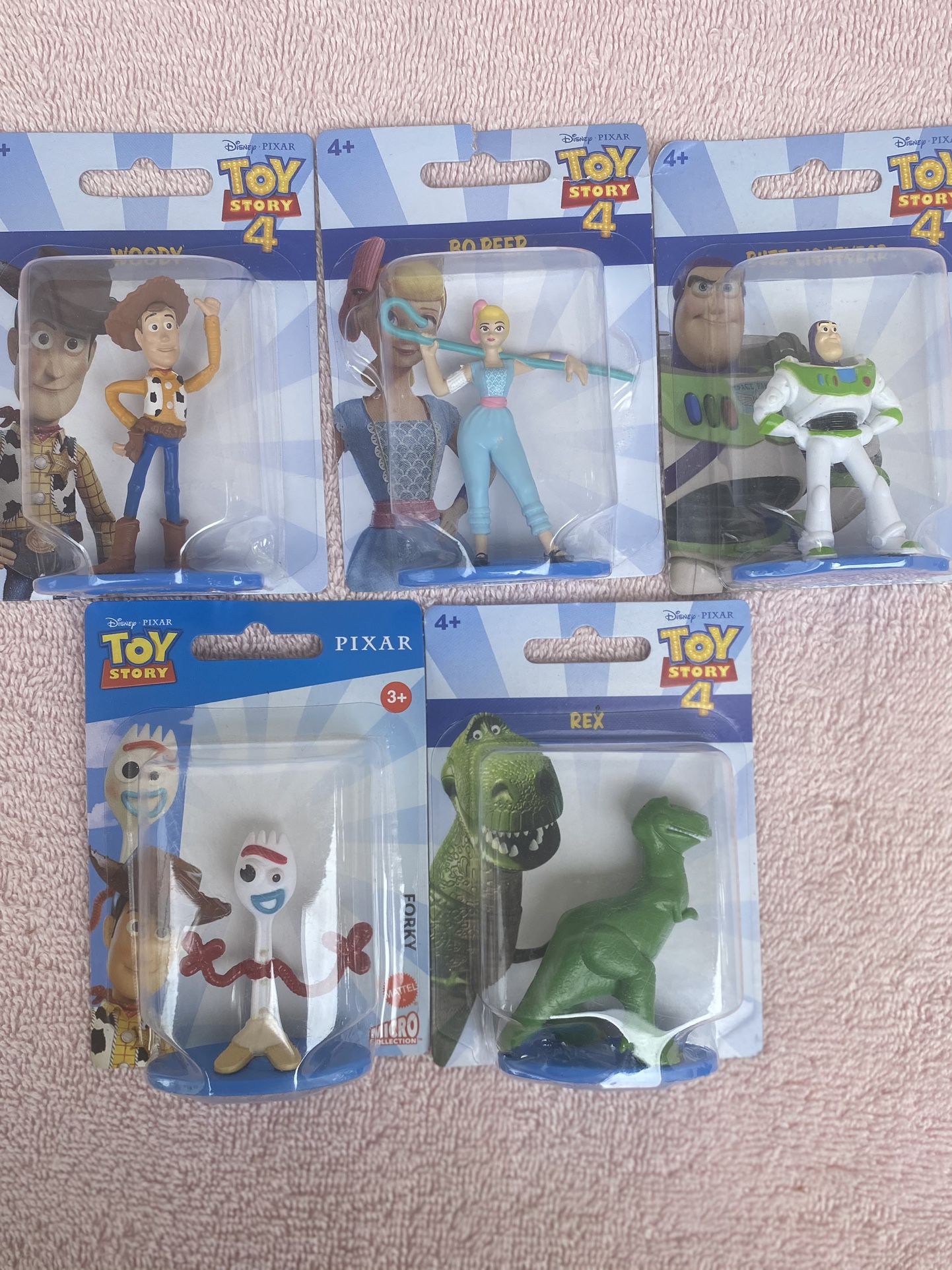 Toy Story 4 Cake Topper Figures 
