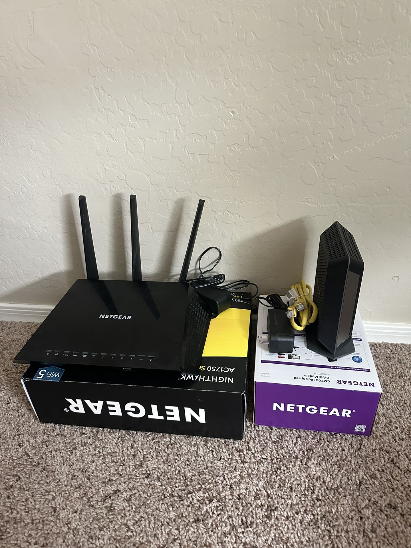 Netgear Router and Modem