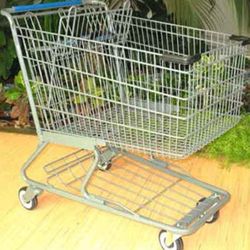 Full Size Shopping Cart For Sale Works Great, $99