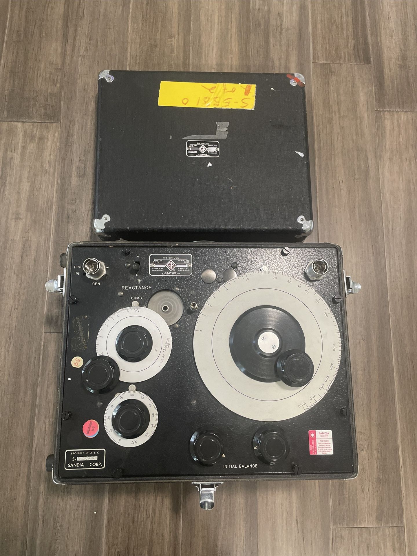 GR General Radio 916-AL RF Bridge Good Condition General Cambridge