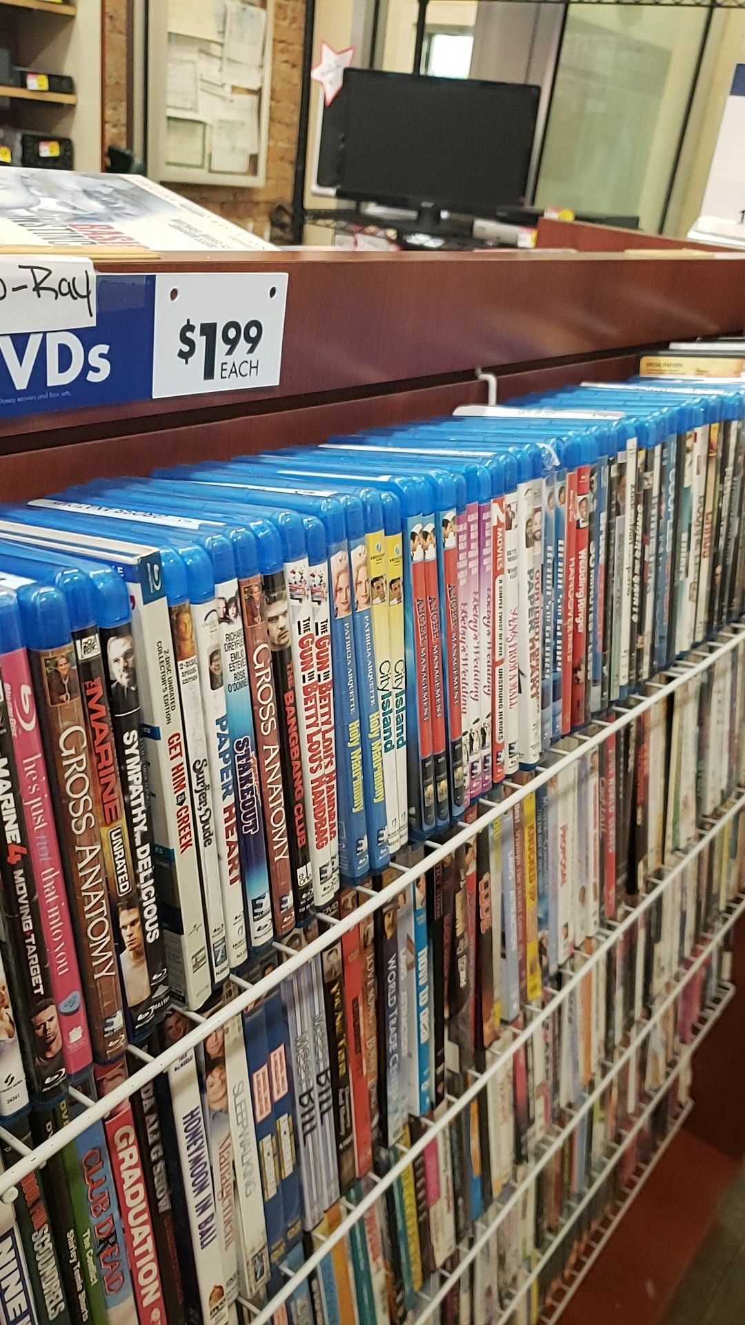 Blu Ray DVDs