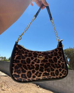 coach cheetah bag