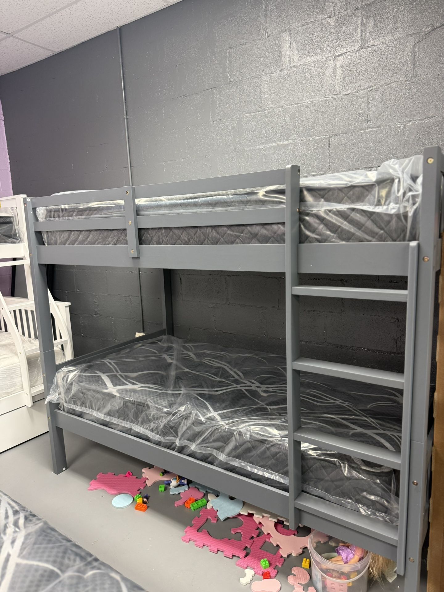 Bunk Bed Twin With Mattress