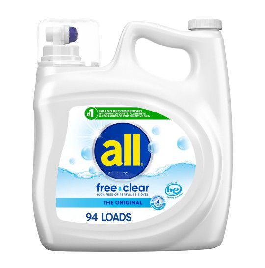 All Liquid Detergent. Laundry Detergent. Jabón Para Lavar Ropa. 