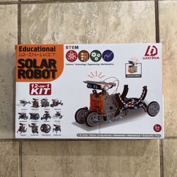 STEM 12 In 1 Solar Robot Kit