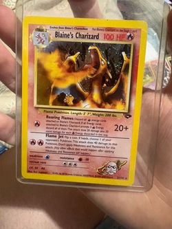 Blaine’s charizard