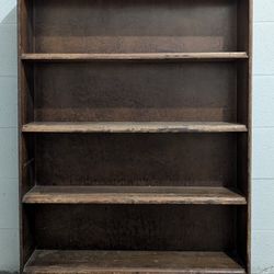 Wooden Bookshelf