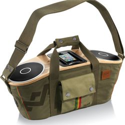 House Of Marley Bag Of Rhythm Boom Box Quality Superior Sound iPod Mp3 Dock Mount Charging