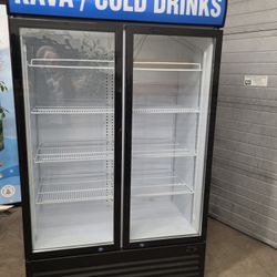 Gently Used Two-Door Cooler – Available for Pickup!