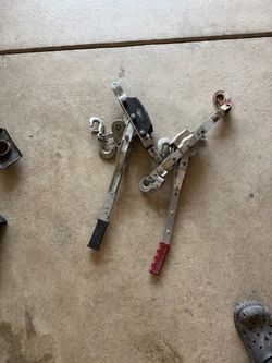 Hand Cable Puller Come Along Tools Lot of 2