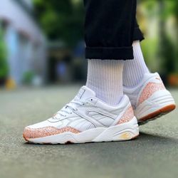 Trinomic Puma R698 Snow Splatter Sneaker