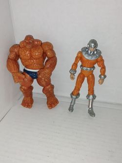 Marvel Universe 3.75 Secret Wars #12 Thing Bulldozer Hasbro 2009 Figure Set