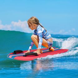 Bodyboard with Grips 37” Hand Hold Body Board Lightweight Surfboard Slick Bottom for Beginners Kids and Adults Sea Beach River